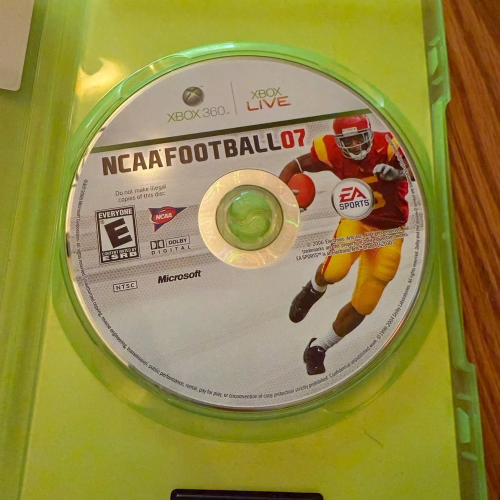NCAA 07 Football for Xbox 360